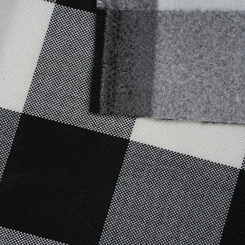 Vải lanh Polyester kẻ sọc 10 * 10